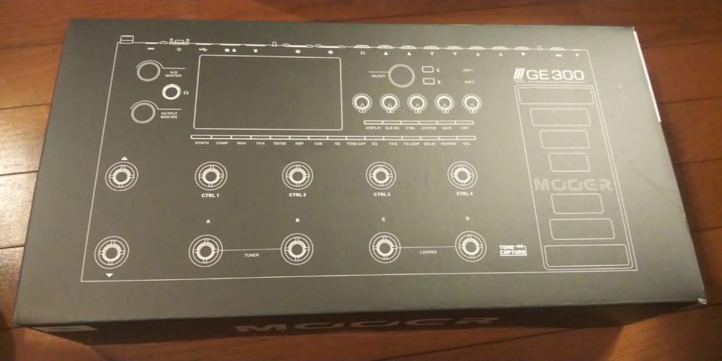 Mooer GE300 が届いたので開けてみた！※電子マニュアルのリンクあり | ボケ防止ギタリストの備忘録